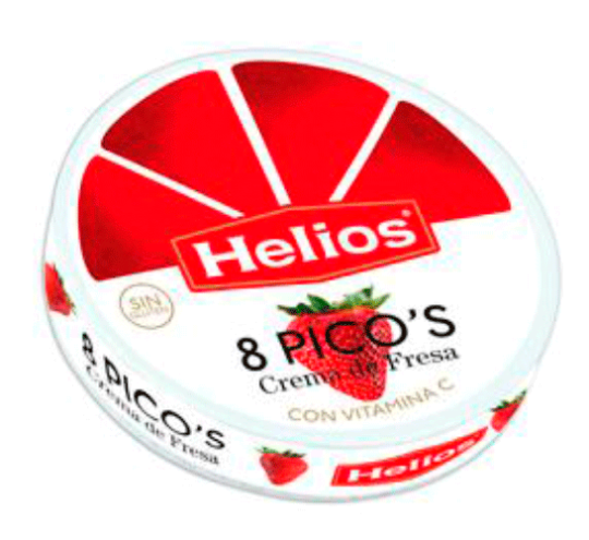 Helios Фруктовый десерт из клубники Fruit wheel