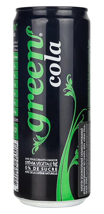 Green Cola Напиток безалкогольный сильногазированный без сахара «Кола»