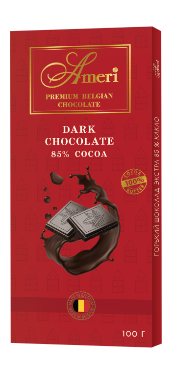 Ameri Chocolate bar 85% – dark