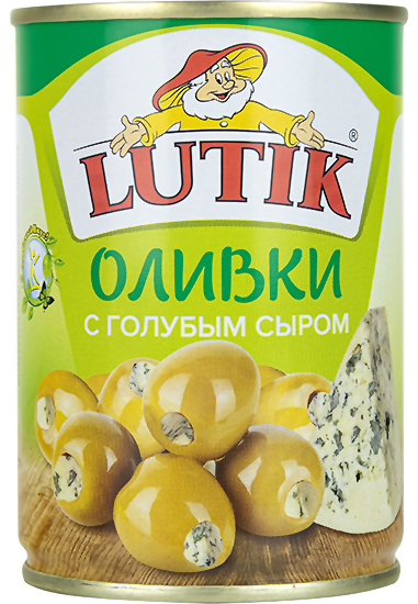 Новинка Lutik Оливки с голубым сыром