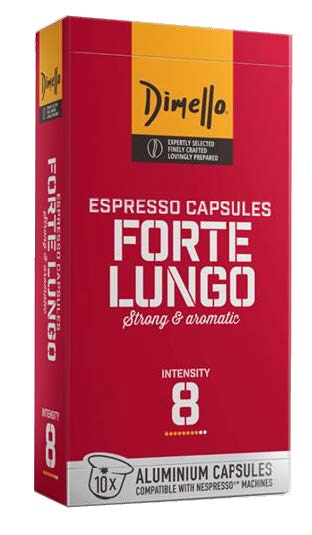 Dimello Кофе в капсулах Forte Lungo
