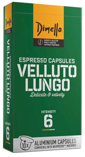Dimello Кофе в капсулах Velluto Lungo