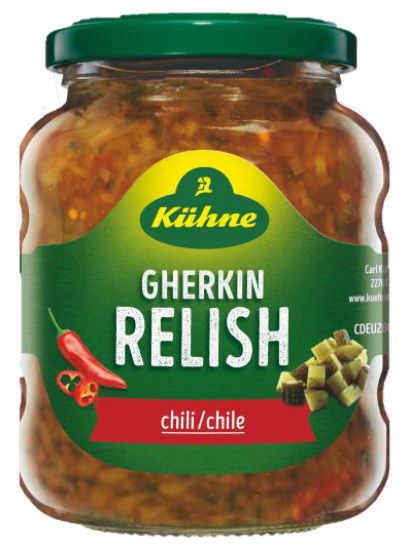 Kuhne Gherkin relish Chili