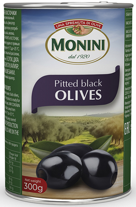 Monini Pitted black olives