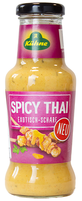 Kuhne Spicy Thai sauce with red curry