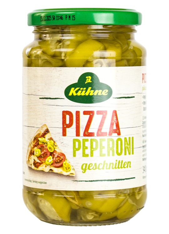 Kuhne Medium hot pepper slices