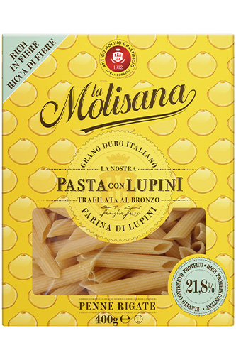 La Molisana Durum wheat semolina pasta with lupin PENNE RIGATE