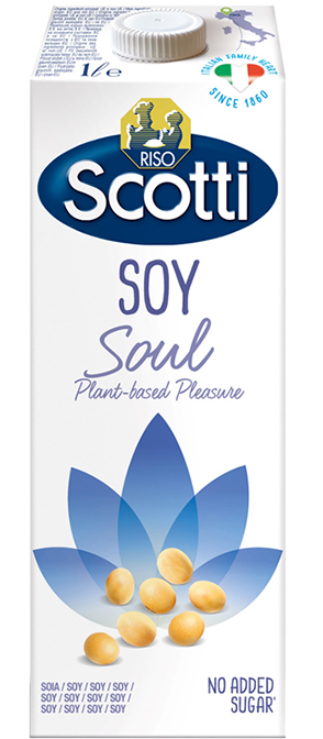 Riso Scotti Soy and Rice drink with calcium and vitamins