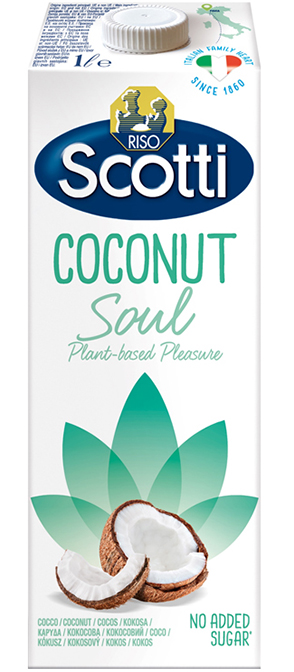 Riso Scotti Coconut and Rice drink with calcium and vitamins