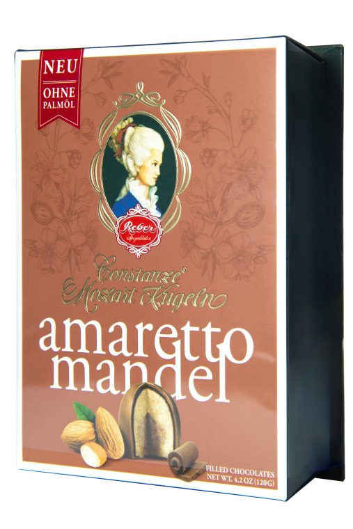 Reber Constanze Mozart Kugeln Amaretto Almond 6 pcs. gift Box