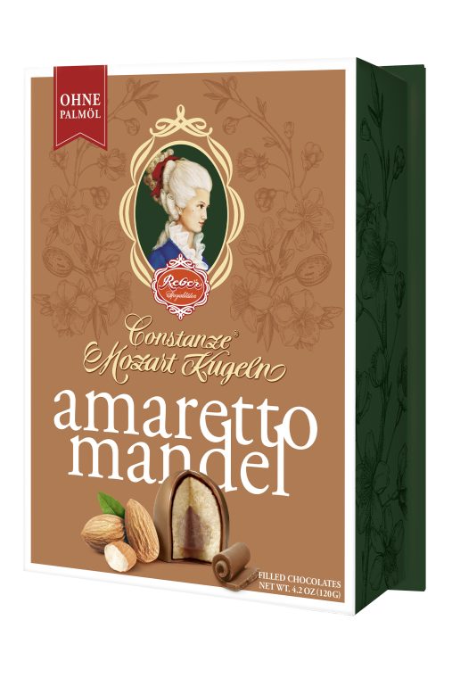 Reber Constanze Mozart Kugeln Amaretto Almond 6 pcs. gift Box