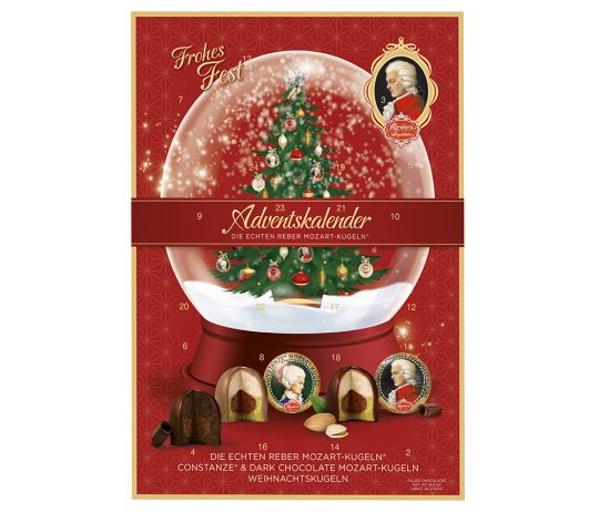 Reber Advent Calendar “Mozart” Assorted chocolates
