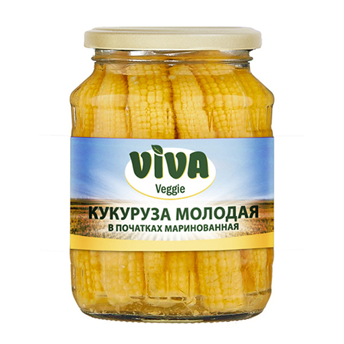 Viva Veggie Baby corn marinated 370